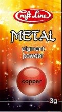 Metallic Pigment Powder 3g (copper) - Metaliczny Proszek Pigmentowy (miedziany)