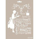 Szablon 21 X 30 cm - AS551