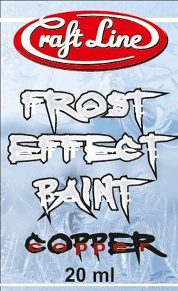 Frost Effect Paint 20ml (copper) - Farba "Efekt Szronu" (miedź)
