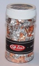 METAL FLAKES 100ml  (MIX - M1) - Cienkie listki folii