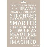 Szablon 21 X 30 cm - AS552