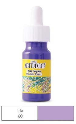 Farba Ebru 30ml (liliowy - lilac)